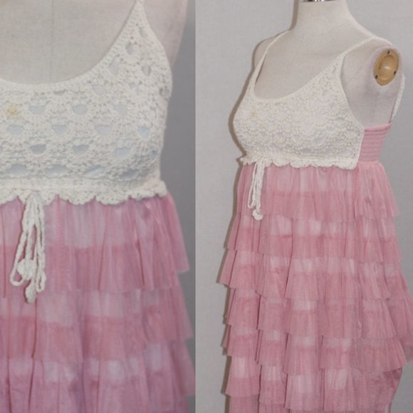 Pink Ruffle Dress - Picture 12 of 12